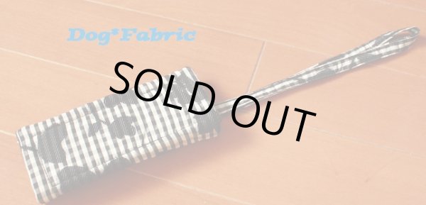 画像3: ふわころ*キャリー（black check&flower） (3)