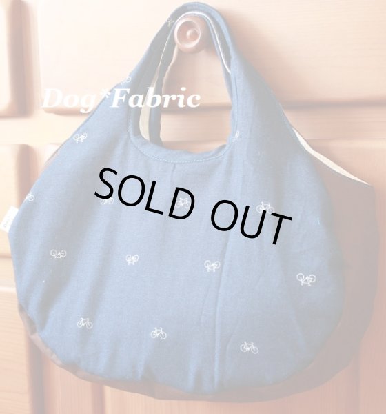 画像2: ふわころ*お散歩Bag　（bicycle） (2)