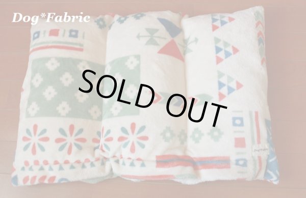 画像3: fuwamoco*クッションマットカバー(ortega white〜マイクロボア〜）Mサイズのみ (3)