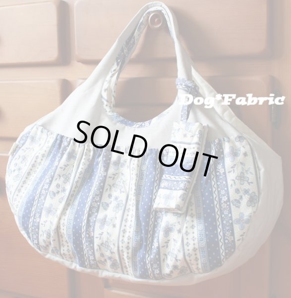 画像2: PAKUPAKU*マナーポーチ（provans blue flower) (2)