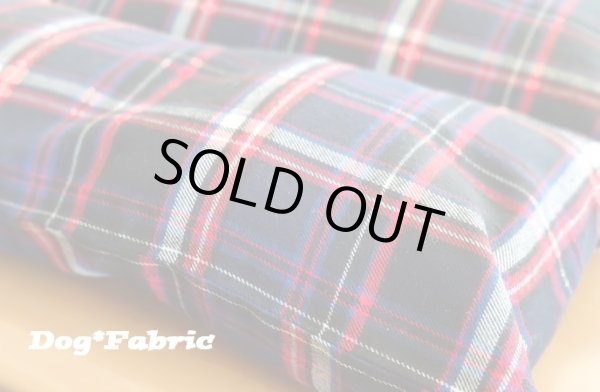 画像2: fuwa＊moco*クッションマットカバー（AW/navy tartan check） (2)