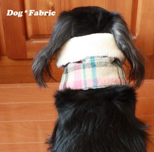 画像2: 【SALE】ボアスヌードマフラー（letroflower orangepink） (2)