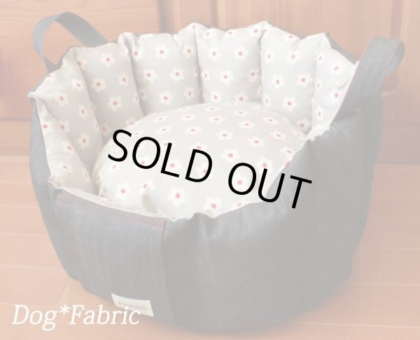 画像2: fuwafuwa*Cuddler(denim×popflower）=Mサイズのみ＝ (2)