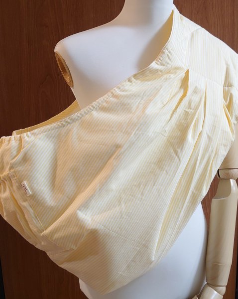 画像1: ドッグスリング=ＣＯＯＬ仕様【lemon yellow stripe】 (1)